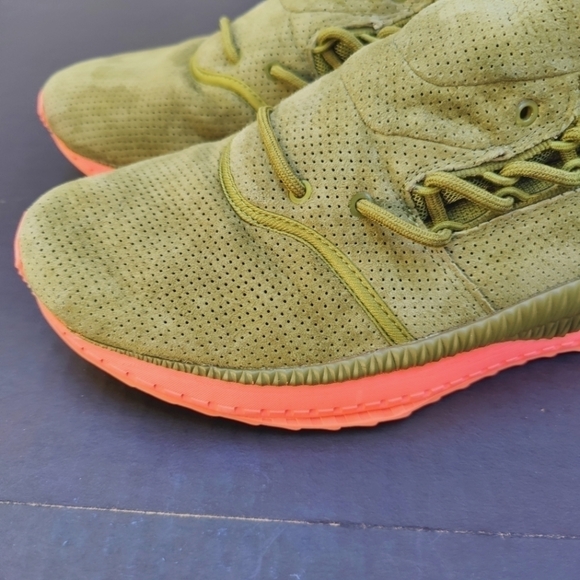 Puma Ignite Tsugi Shinsei 'Wasabi' Army Green Sneaker Men's Shoe Size 9.5 - Picture 5 of 11
